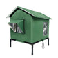 🐱🔥 Wasserdichtes Klappbares Katzenhaus – Erhöht, winddicht & wetterfest ✨🏠 50% RABATT! Ideal für Garten, Balkon & Streuner – wetterfest, isolierend & platzsparend.