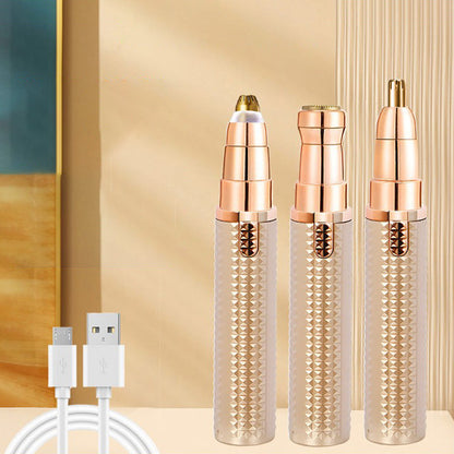 💞Über 50.000 verkauft!💄✨⚡Zeitlich begrenztes Sonderangebot!!!🔥Tragbarer, multifunktionaler elektrischer Augenbrauentrimmer