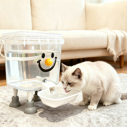 🐶 50 % RABATT ✨ Wasserspender für Haustiere – 3L/5L, Schwerkraftprinzip & leicht zu reinigen – Frisches Wasser nach Belieben, ideal für Hunde, Katzen oder mehrere Tiere
