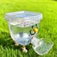🐶 50 % RABATT ✨ Wasserspender für Haustiere – 3L/5L, Schwerkraftprinzip & leicht zu reinigen – Frisches Wasser nach Belieben, ideal für Hunde, Katzen oder mehrere Tiere