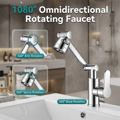 🚰 Mechanischer Armaturenkopf mit 360°-Drehung – flexibel, modern und benutzerfreundlich ✨