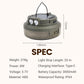 Solar-Campinglampe mit 20 m LED-Streifen