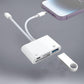🛍️ 60 % Rabatt – 3-in-1 Speicherkartenleser für Handy & Tablet – USB-C, Lightning, USB-A – Plug & Play für iPhone , Android, PC & Mac 📱