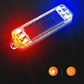 Solarbetriebene LED-Blitzwarnleuchte