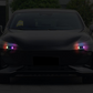 Solarbetriebene LED-Blitzwarnleuchte