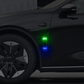 Solarbetriebene LED-Blitzwarnleuchte