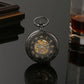 Handaufzugs-Taschenuhr mit Kette