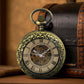 Handaufzugs-Taschenuhr mit Kette