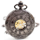 Handaufzugs-Taschenuhr mit Kette