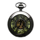 Handaufzugs-Taschenuhr mit Kette