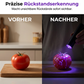 Wiederaufladbare UV-Schwarzlichtlampe zur Lebensmittelinspektion