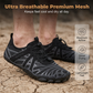 🚶 Chaussures de Marche Grounding Semelle Zéro Drop – Large Boîte à Orteils et Nœuds Énergétiques !