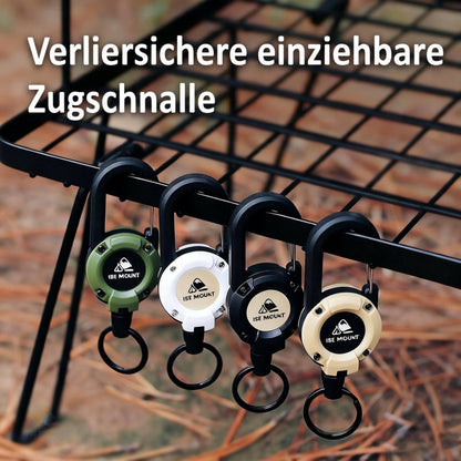 🏆Letzter Tag: 2 kaufen, 1 gratis dazu!🎁3-in-1 Multifunktions-Schlüsselanhänger mit Karabiner und ausziehbarem Jojo
