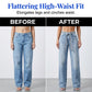 🥳 HEISSER SALE 2026 – 50% RABATT! 🦟Damen Jeans mit Strasssteinen und Gürtel🛒Versandkostenfrei