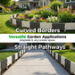 Interlocking Faux Stone Garden Edging