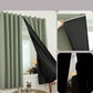 Drill-Free Velcro Blackout Curtain