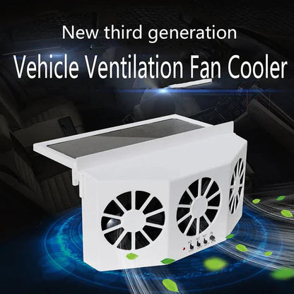 Das neue Solar-Autokühlgerät [Luftzirkulations-Abluftventilator]