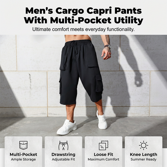 👖🥾 50% RABATT! Robustes Outdoor-Cargohose – Schnelltrocknend, atmungsaktiv & mit verstellbarem Bund, ideal für Wandern, Angeln & Camping 🌲