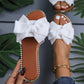 🥳SCHLUSSVERKAUF 2026🥳💞50 % RABATT | Schicke Sandalen mit Schleife für Damen