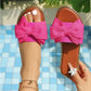 🥳SCHLUSSVERKAUF 2026🥳💞50 % RABATT | Schicke Sandalen mit Schleife für Damen