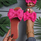 🥳SCHLUSSVERKAUF 2026🥳💞50 % RABATT | Schicke Sandalen mit Schleife für Damen