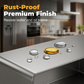 Punch-Free Kitchen Spice Rack Wall Mount Condiment Organizer