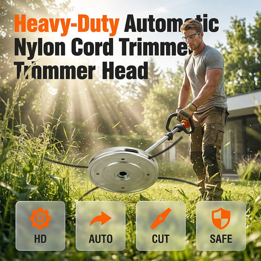 🌿 Automatischer Fadenkopf für Rasentrimmer – nylonbasiert, einfach nachzufüllen & ideal für Rasenpflege & Gartenarbeit 🔧