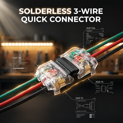 Universeller Schnellverbinder für Kabel
