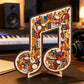 🔥Heißer Sale: 60 % Rabatt – nur 11,99 ￡⏰ Holzpuzzle mit Notenmotiven – aus umweltfreundlichem Material, wunderschönes Deko-Stück. Tolles Geschenk für Musiker und Puzzle-Fans! 🧩💚🌟陆