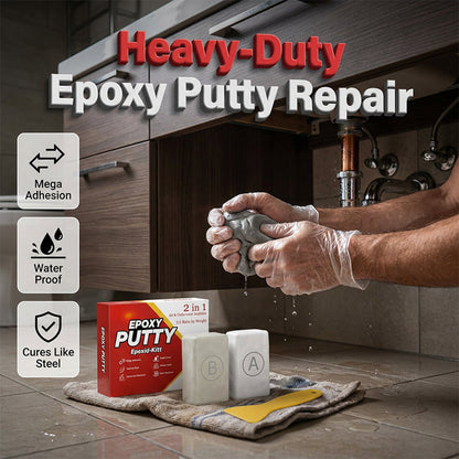 🔥📢📢50% RABATT!! ⏰AB-Epoxid-Kitt, Steinmodell-Reparaturmasse