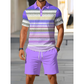 👕 2-teiliges Hemd- & Shorts-Set für Herren – bequem, atmungsaktiv & vielseitig für Sommer, Freizeit & Reisen ☀️🩳