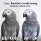 📢📢50 % Rabatt!!🥳🧼 Stressfreie Vogelset zur Pflege | Geruchsneutralisierend & pflegend | Wasserfrei🦜✨