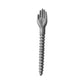 3D-gedruckte, handgeformte Zierschraube