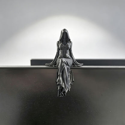 Statue „Lady Death“ – Gotische Eleganz