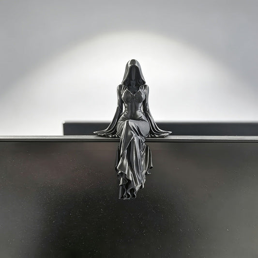Statue „Lady Death“ – Gotische Eleganz