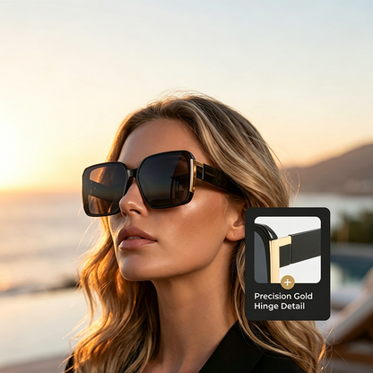 UV Protection Retro Square Sunglasses