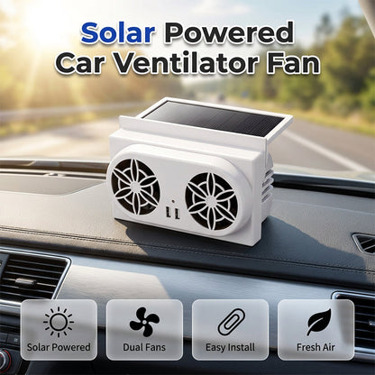 Solarbetriebener Ventilator für das Auto