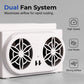 Solarbetriebener Ventilator für das Auto