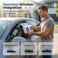 Solarbetriebener Ventilator für das Auto