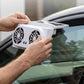 Solarbetriebener Ventilator für das Auto