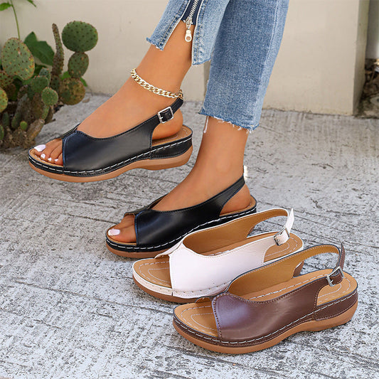 ✨ Bequeme Vintage-Sandalen mit Zehenausschnitt für Damen