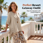 🔥 Letzter Tag! 50% Rabatt NEU Damen 2-Teiler Baumwoll-Leinen Set ✨ Boho Blumenprint, locker & atmungsaktiv für Sommer & Urlaub