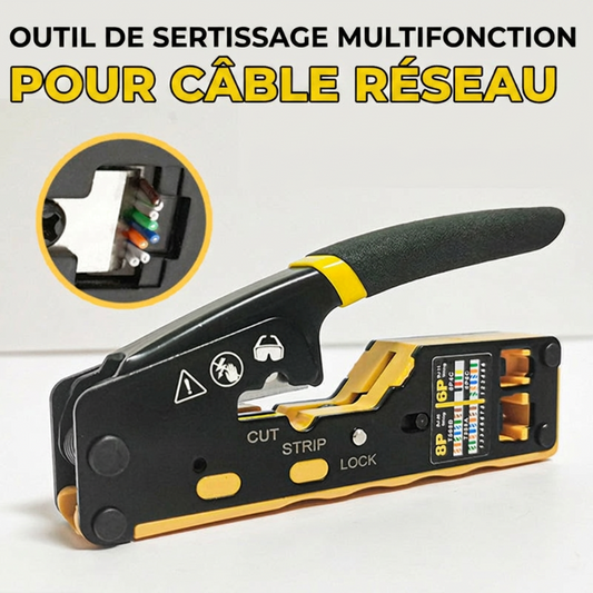 🔧 50% RABATT! 📡 Multifunktions-Netzwerkkabel-Crimpzange – Für RJ45, RJ11 & mehr – Robust, präzise & langlebig – ideal für Netzwerkinstallationen zu Hause oder in der Werkstatt 🔌✨