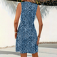 🔥 Letzter Tag! 50% Rabatt Damen Leoparden V-Ausschnitt Minikleid 🐆 Figurbetont & trendig für den Sommer