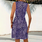 🔥 Letzter Tag! 50% Rabatt Damen Leoparden V-Ausschnitt Minikleid 🐆 Figurbetont & trendig für den Sommer
