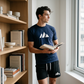 👕 Herren Kurzarm-T-Shirt & Shorts-Set mit Kordelzug – Bequem, lässig & perfekt für Sommer, Freizeit & Sport ☀️✨