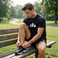 👕 Herren Kurzarm-T-Shirt & Shorts-Set mit Kordelzug – Bequem, lässig & perfekt für Sommer, Freizeit & Sport ☀️✨
