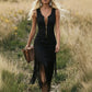 🌺Retro Western Fransen Ärmelloses Slim-Kleid