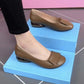 Leichte Loafer aus Kunstleder für Damen（Täglich ideal zum Tragen/Schützt Füße den ganzen Tag）
