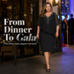 ⌛Zeitlich begrenztes Angebot – Elegantes Abendkleid mit V-Ausschnitt für Damen